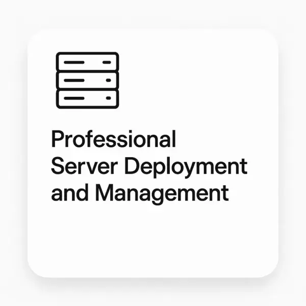 Professional Server Deployment and Management