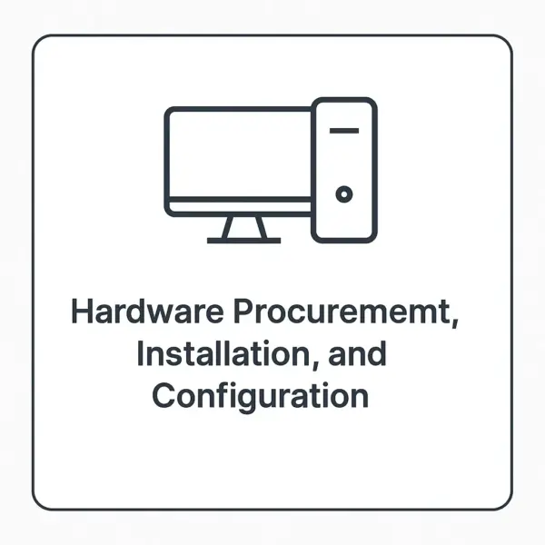 Hardware Procurement, Installation, and Configuration